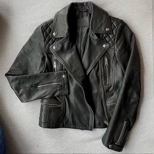 ALLSAINTS leather biker jacket
